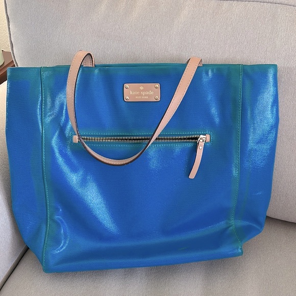 kate spade Handbags - Kate Spade ♣️ turquoise tote